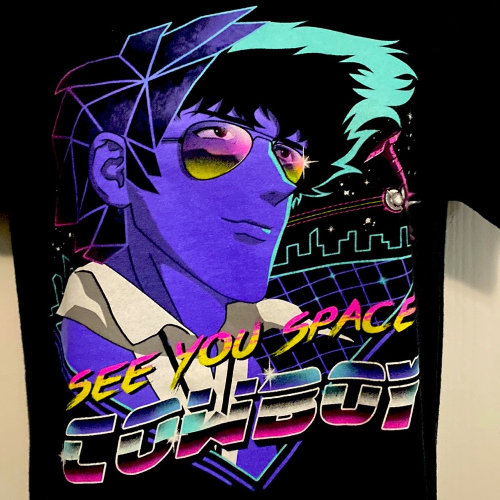 Cowboy Bebop Retrowave Shirt